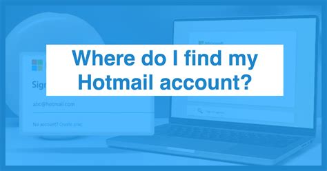 tracing a hotmail acct.